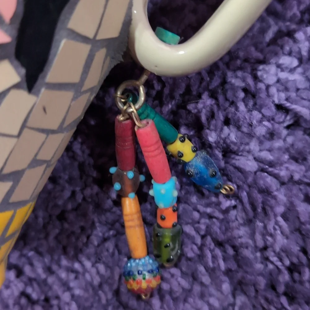 Mosaic Abstract Art Face Pitcher - Picture 7 of 10